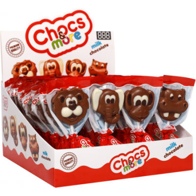 Чокс Зверята CHOCS (1уп*24шт)