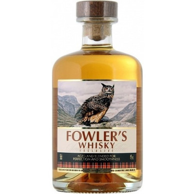 Виски ФОУЛЕРС (FOWLER'S) 7 лет 40% 0,5л 