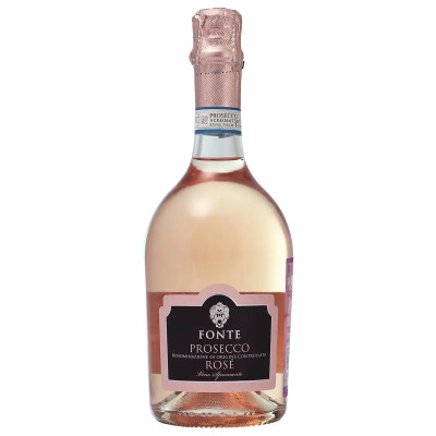 Игристое вино "Просекко Фонте Розе" брют розовое 11% 0,75л