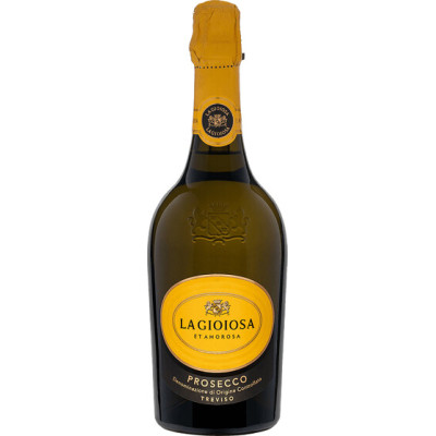 Вино Игристое "Ла Джойоза Просекко Тревизо" брют белое 11% 0,75л.