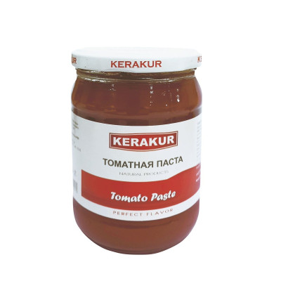 Томатная паста 500гр. KERAKUR (1уп*12шт)