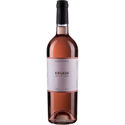 Вино «КУАШ» Розовое Сухое 14% 0,75л.