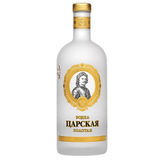 Водка "ЦАРСКАЯ ЗОЛОТАЯ" 40% 0,05л 