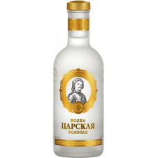 Водка "ЦАРСКАЯ ЗОЛОТАЯ" 40% 0,7л 